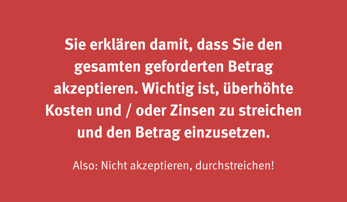 Ratenvereinbarung Inkasso Sie müssen nicht alles akzeptieren Verbraucherzentrale Niedersachsen